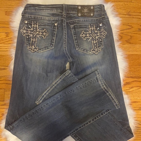 Miss Me Boot Cut Jeans - Picture 2 of 6